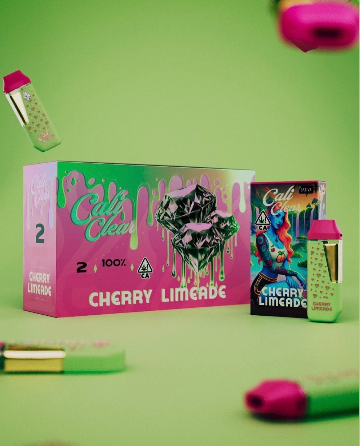 Cali Clear Disposable Cherry Limeade