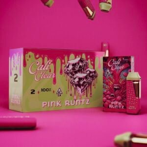 Cali Clear Disposable Pink Runtz